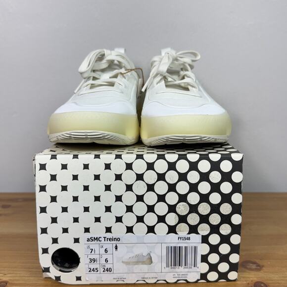 New Adidas by Stella McCartney ASMC Treino Sneakers in White Women's Size 7.5 - Picture 3 of 10
